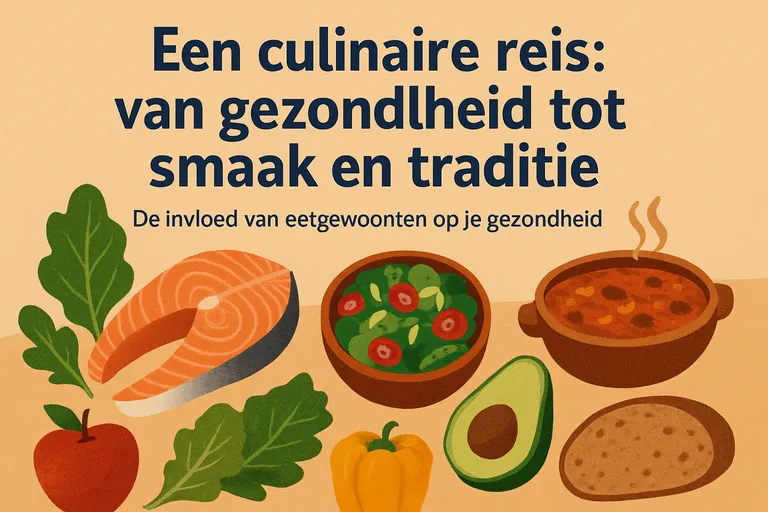 Een culinaire reis: van gezondheid tot smaak en traditie