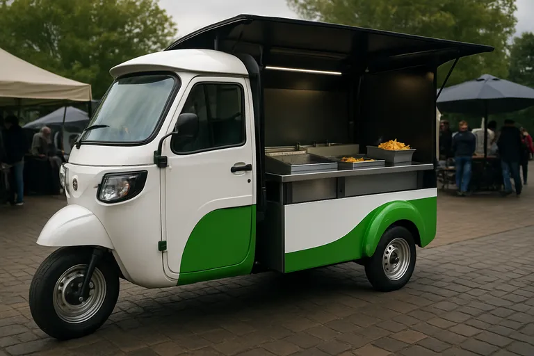 Mobiele elektrische frietkraam: de toekomst van voedselverkoop