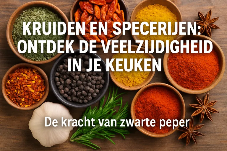 Kruiden en specerijen: ontdek de veelzijdigheid in je keuken